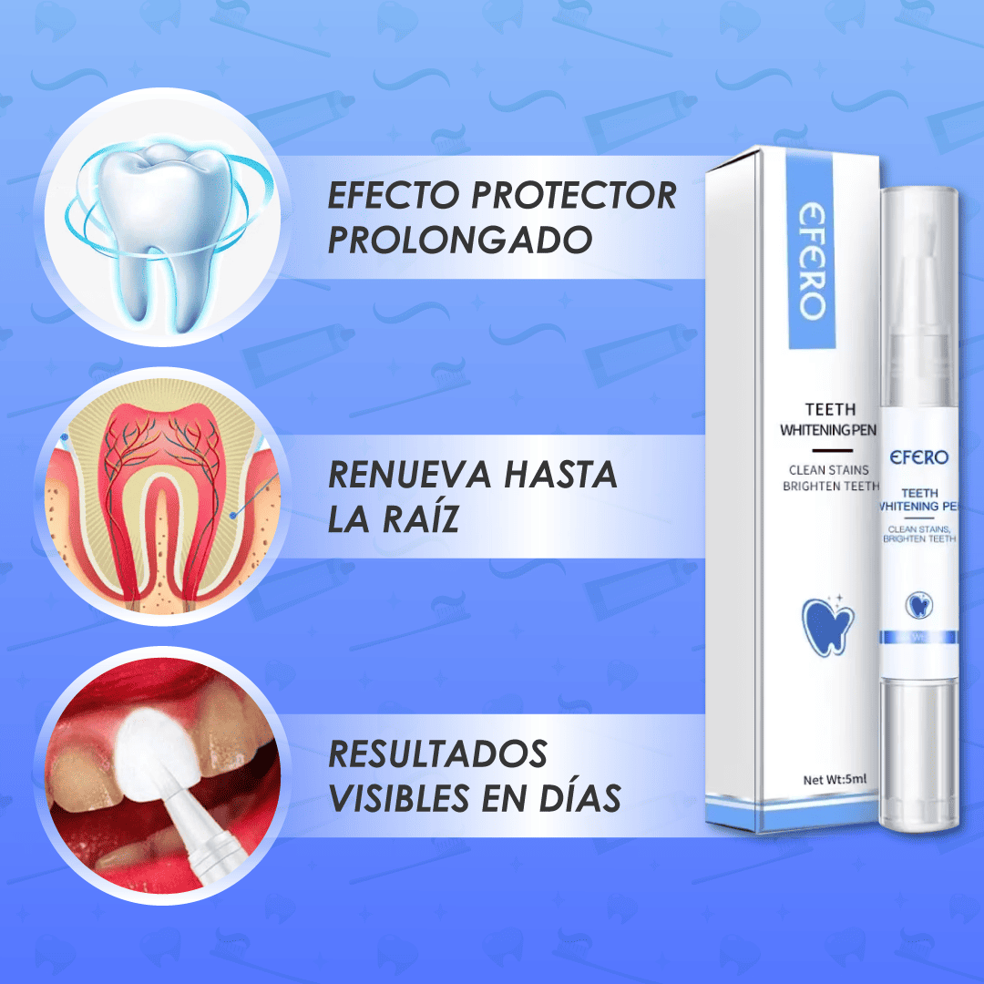 White smile - Lápiz blanqueador de dientes
