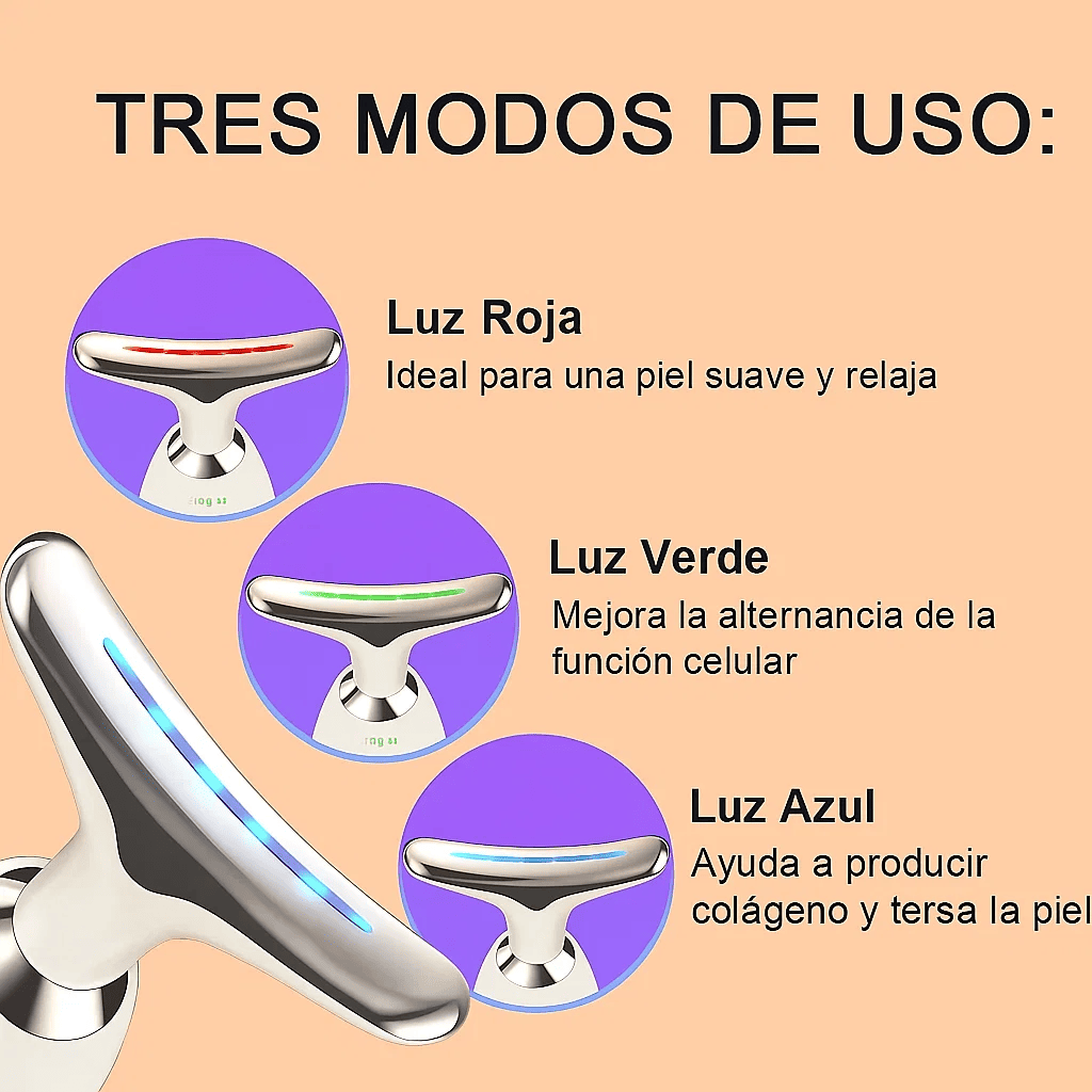 SkinPulse Max – Reafirma, Tonifica y Revive Tu Piel en Minutos