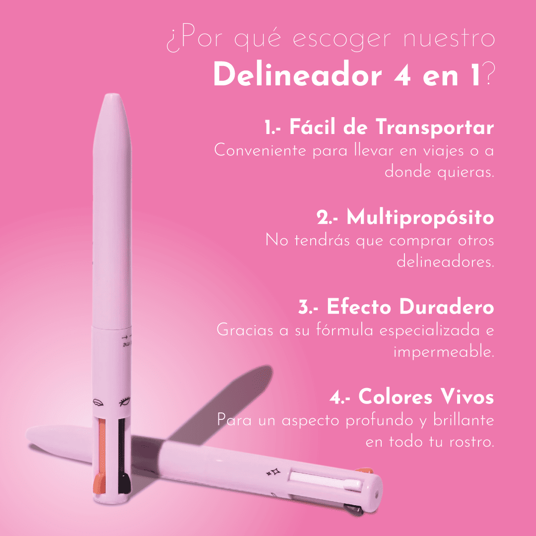 Lápiz de maquillaje 4 en 1 (1 + 1 GRATIS)