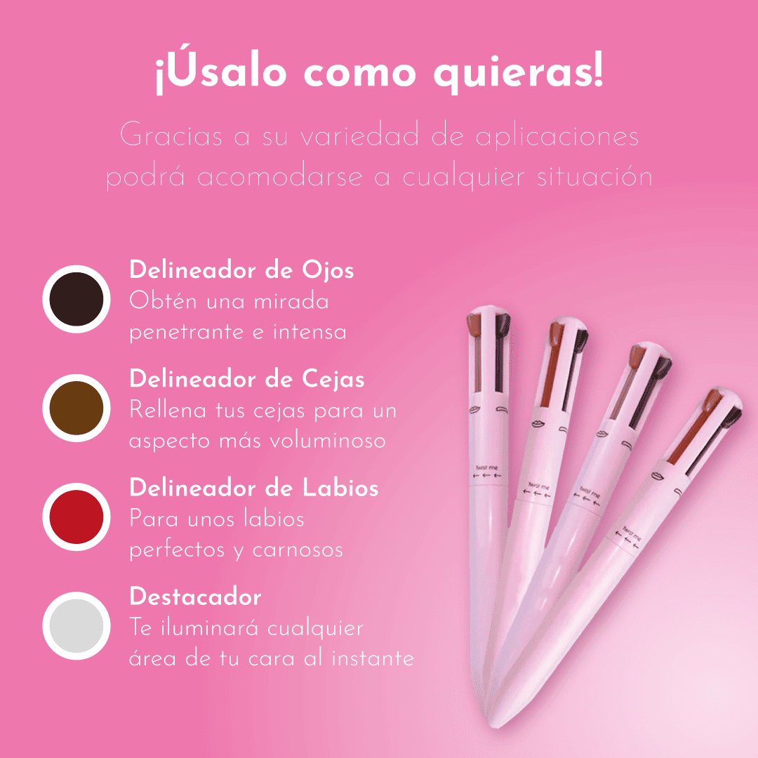 Lápiz de maquillaje 4 en 1 (1 + 1 GRATIS)