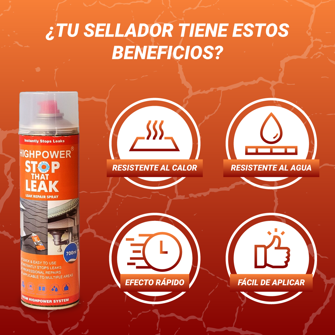 Spray Sellador Definitivo De Fugas - HighPower