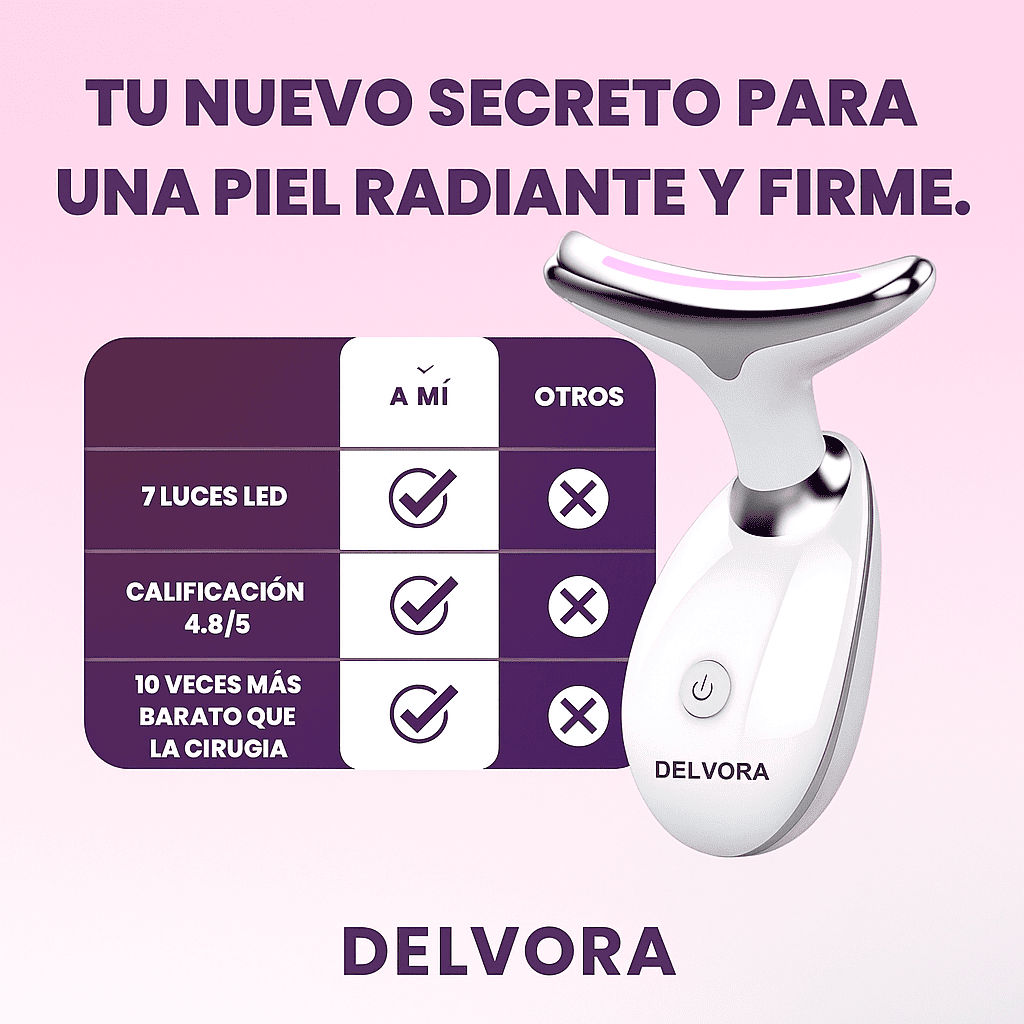 Masajeador Facial Led