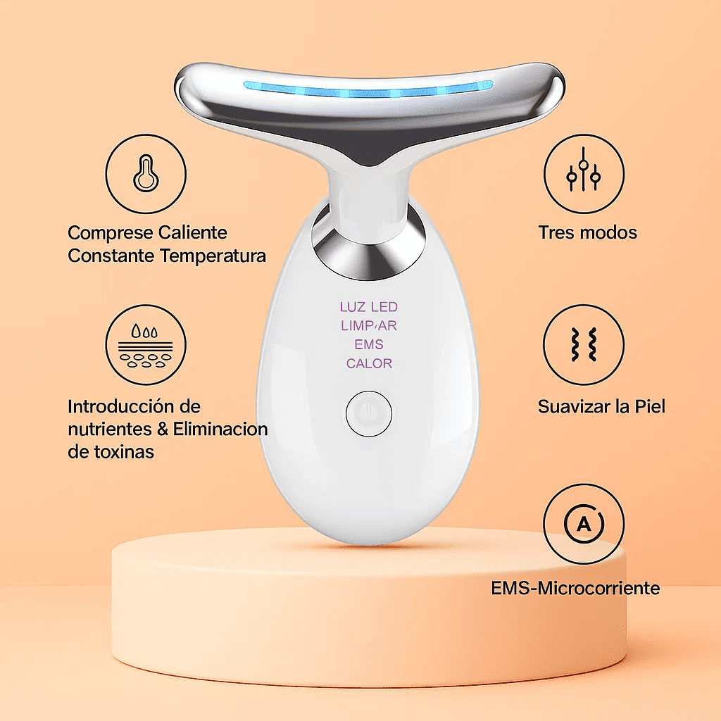 SkinPulse Max – Reafirma, Tonifica y Revive Tu Piel en Minutos